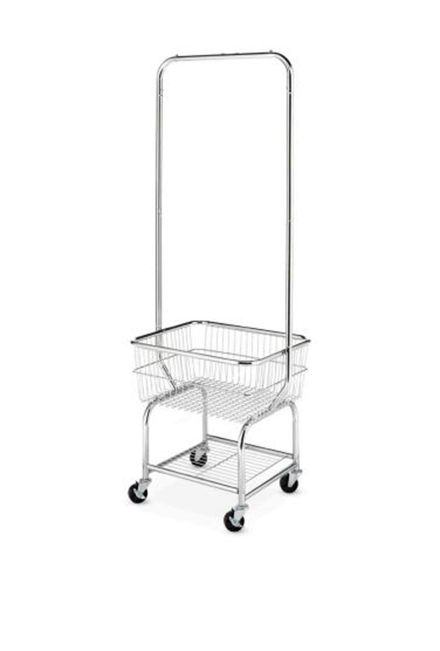 What are the carts for in laundromats?