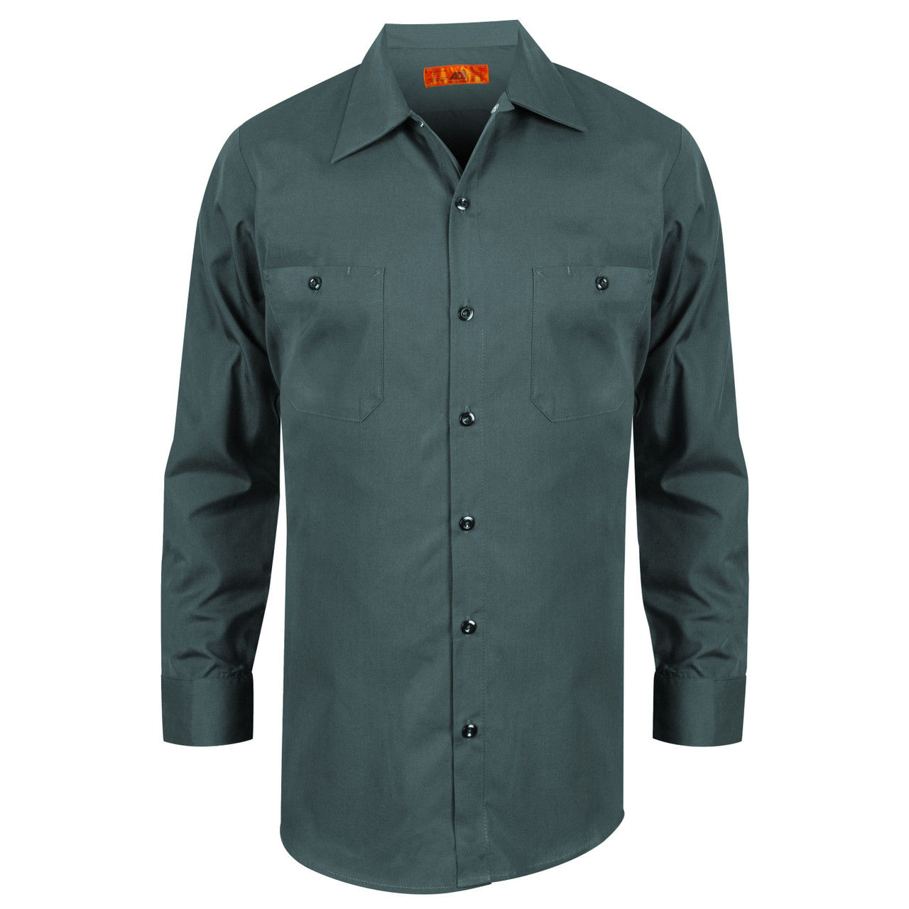 Mens Long Sleeve Work Shirts - Spruce Green Questions & Answers