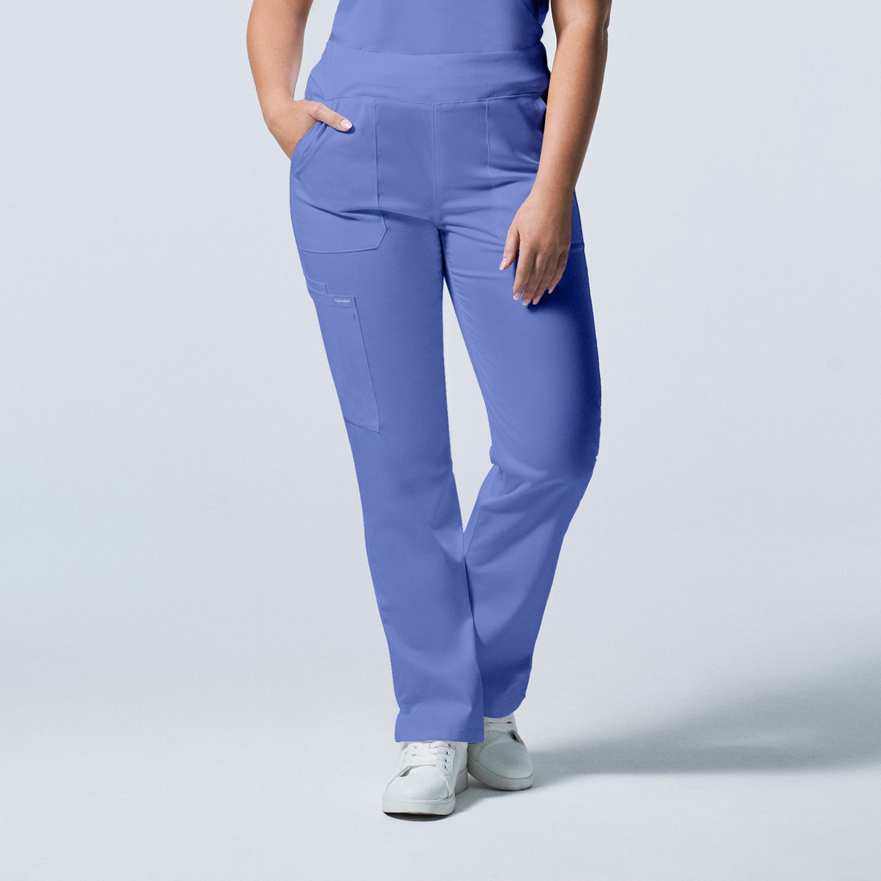 What is the difference between regular and tall scrub pants?