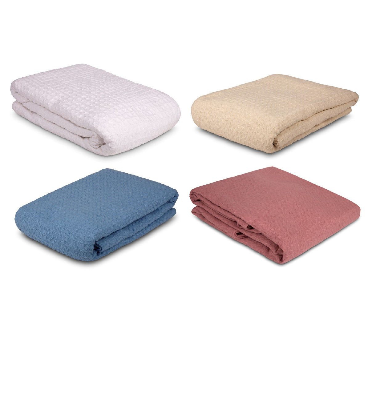 Waffle Weave Cotton Thermal Blankets Questions & Answers