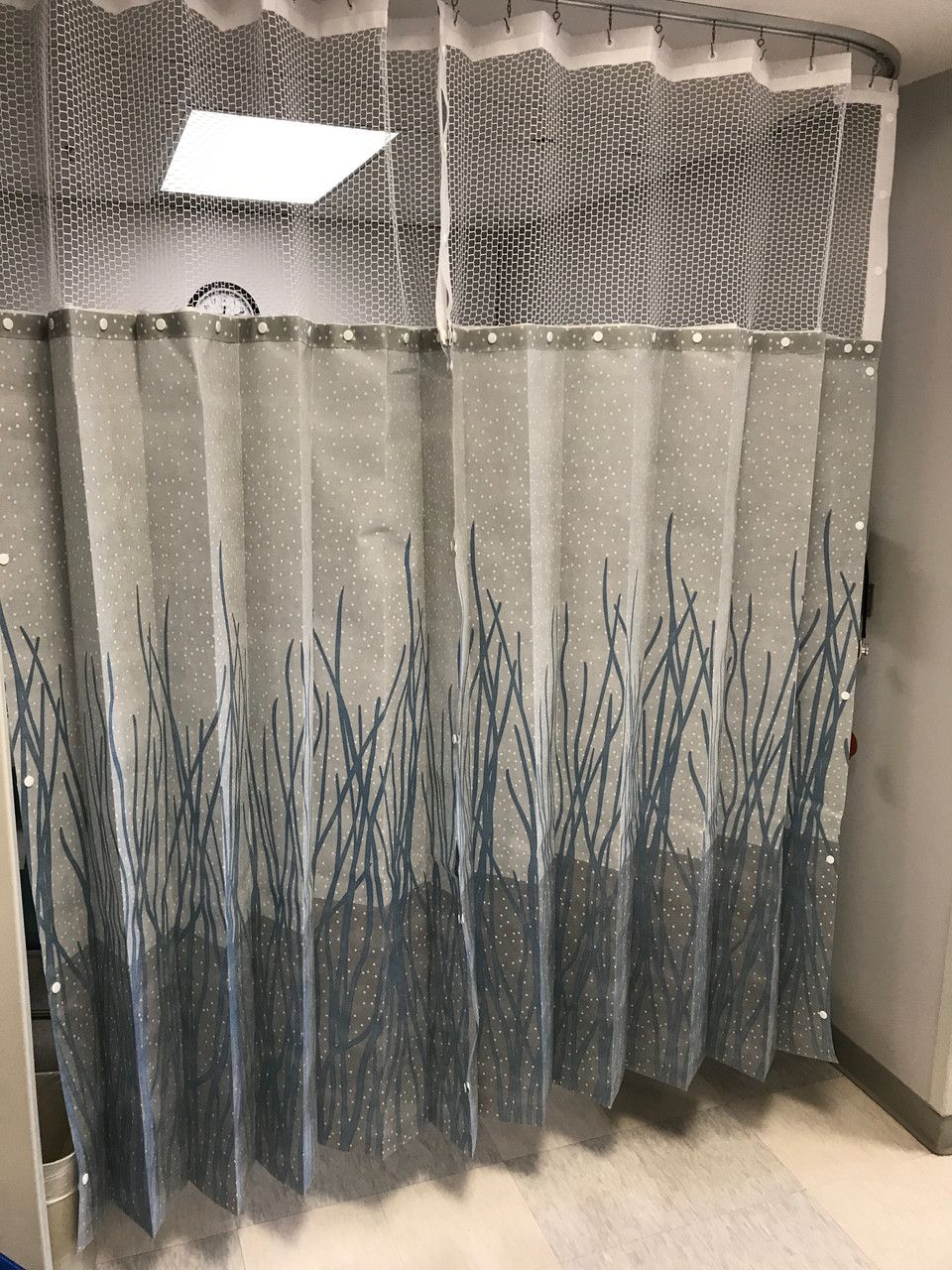 Are these curtains compatible with standard cubicle curtain railings?