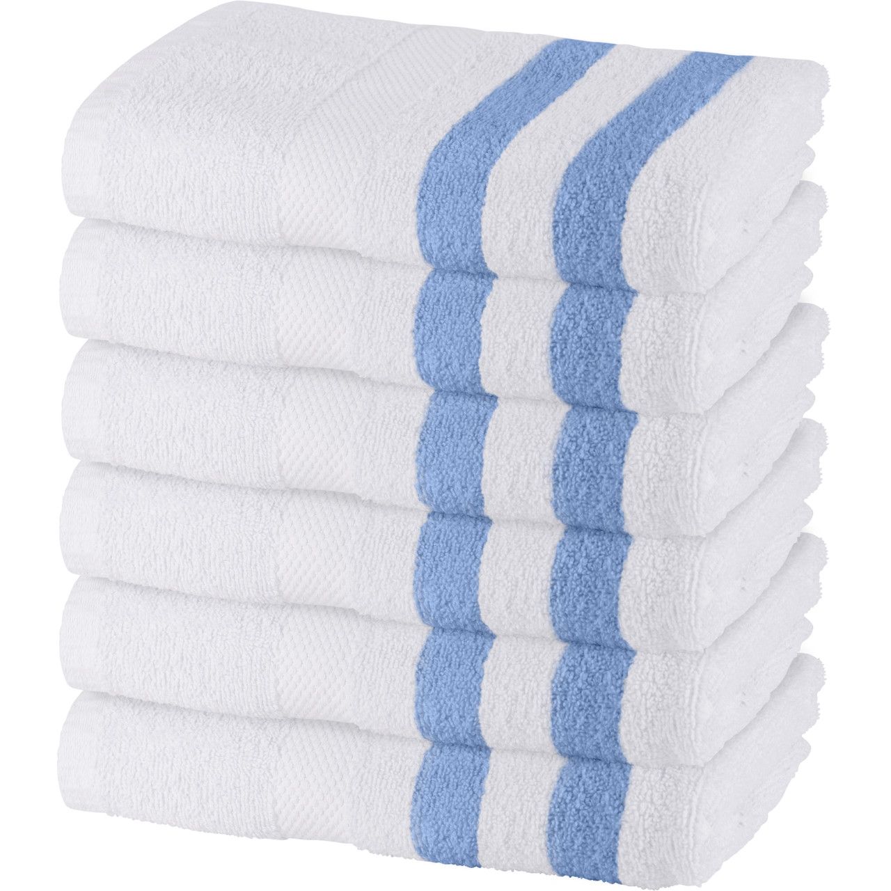 Are there different size options available for these pool towels?