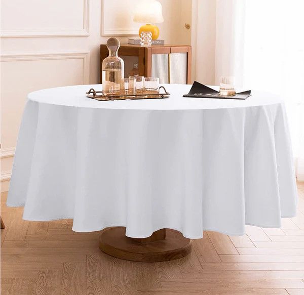 Premium 90 Inch Round Tablecloths Questions & Answers