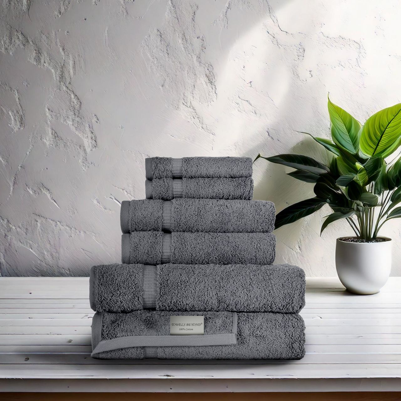 Beyond Collection 6 Piece Luxury Cotton Towel Set Questions & Answers