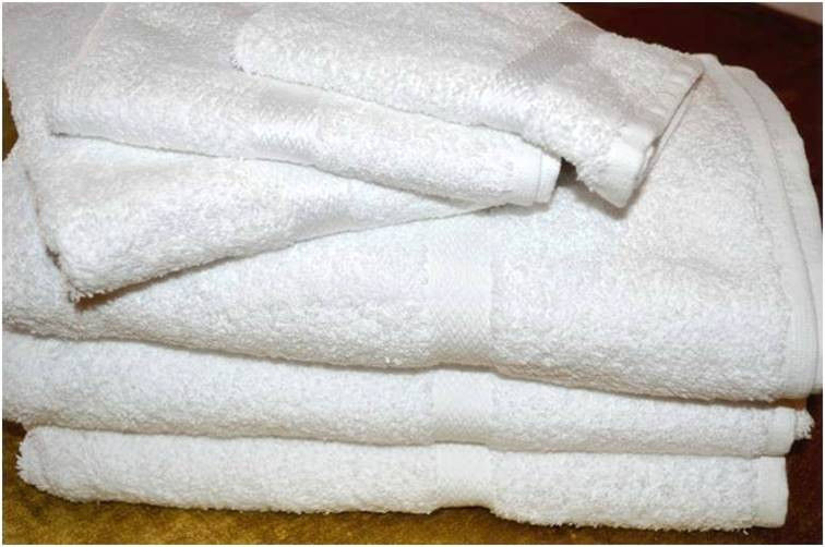 How should one care for these hotel towels to maintain their quality?