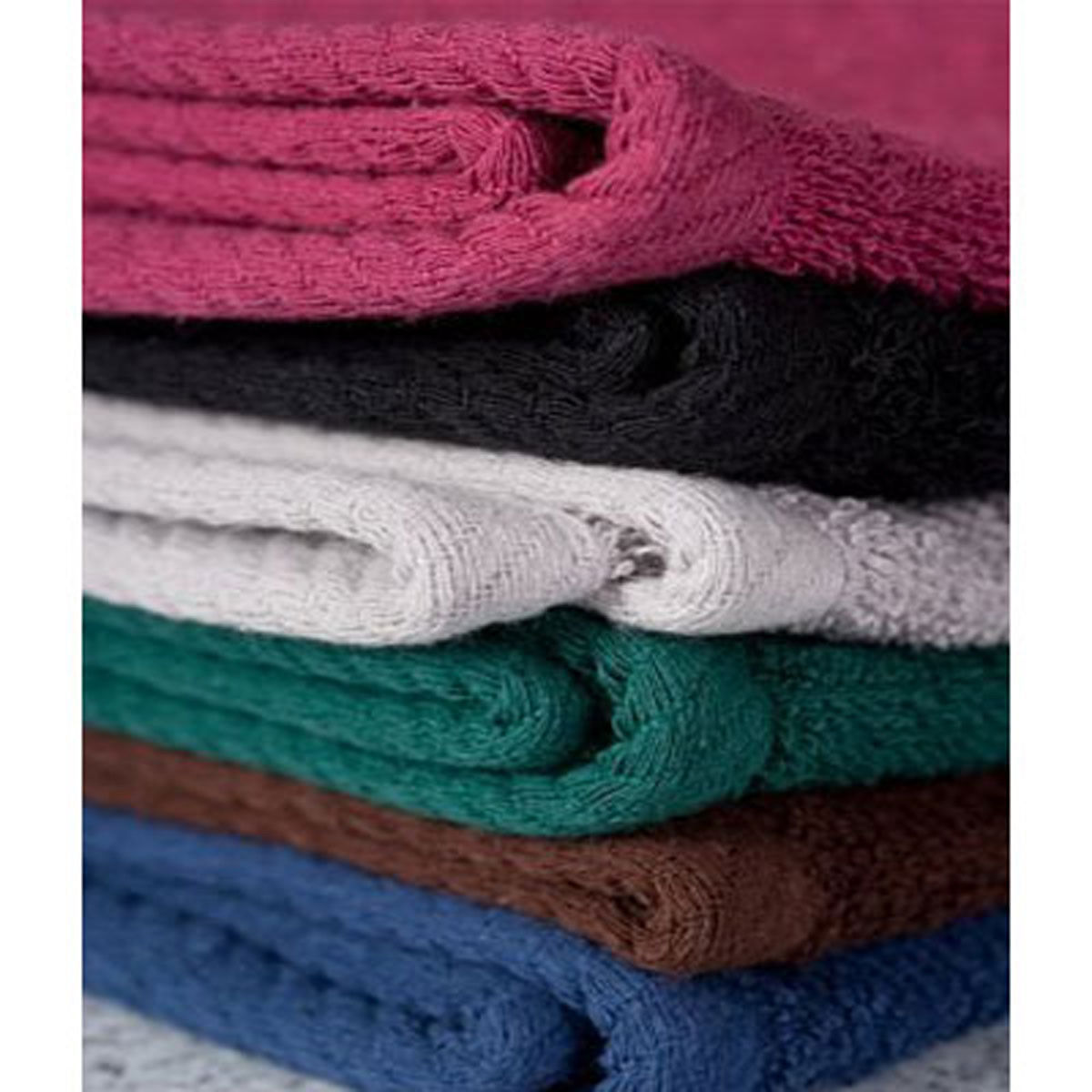Can the 16x28 changing pad-sized Spa & Salon Hand Towels, bleach proof, come in various colors?