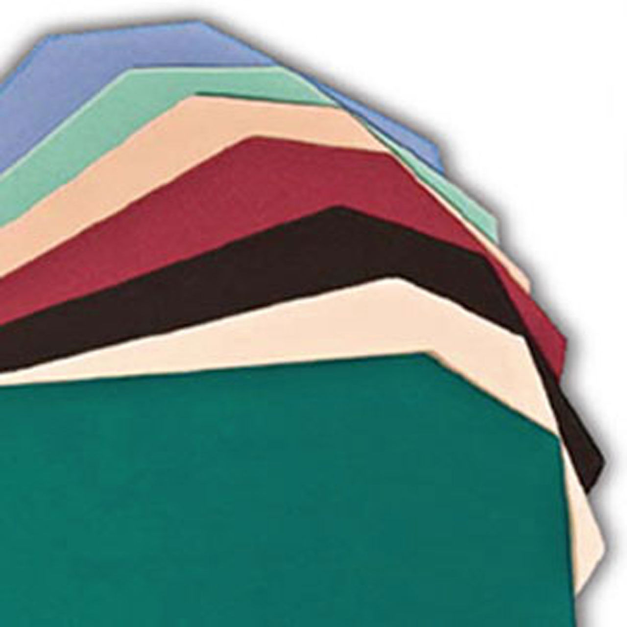 What designs can you conceive using the color range of our Spun Poly Economy Place Mats?
