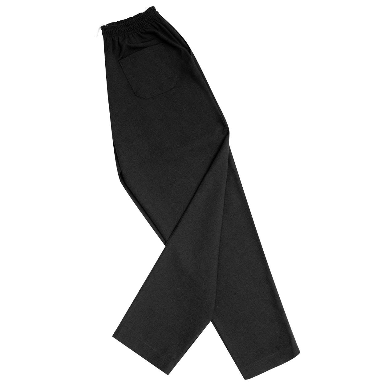 How heavy is the material of these black chef pants?
