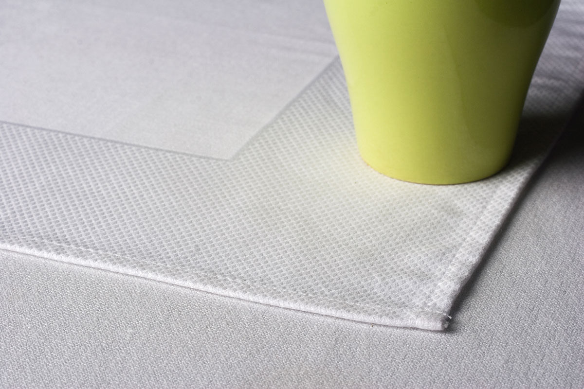 Are the Bird's Eye Linen Napkins made from Egyptian cotton?