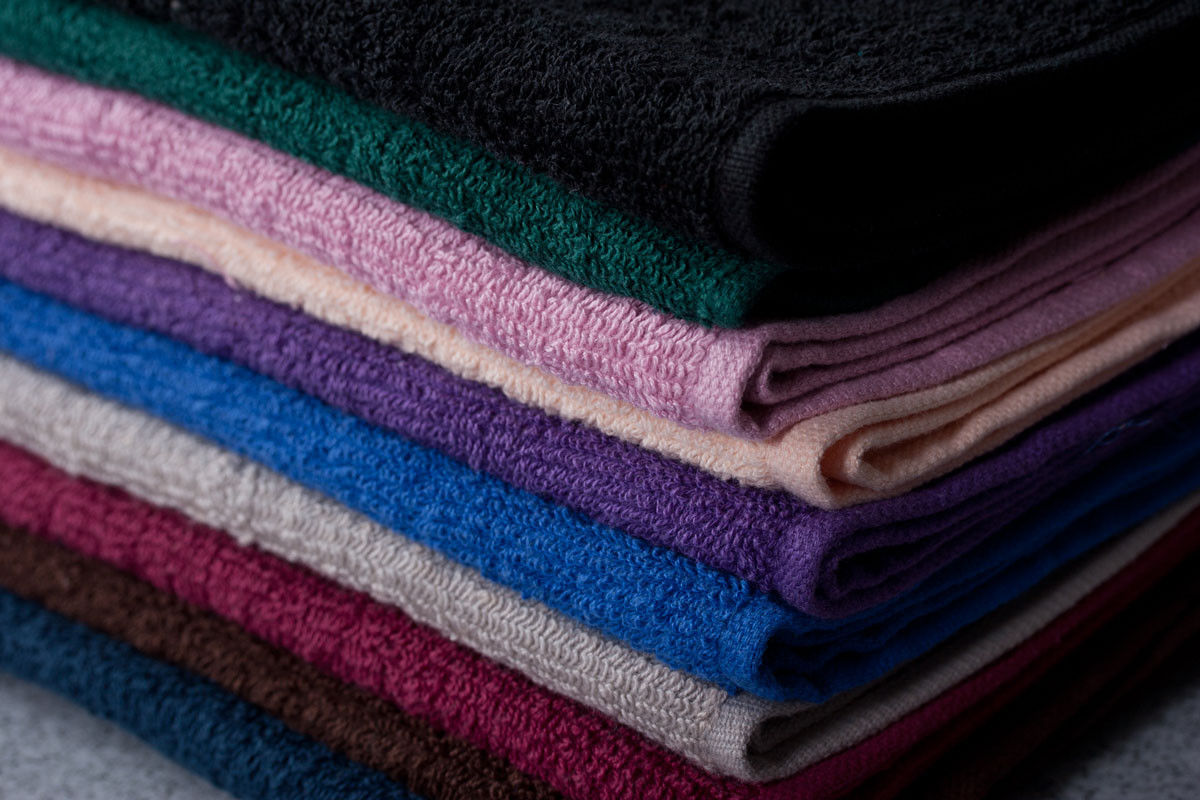 What material are the hand towels made from?