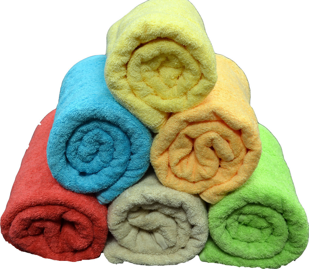 How do you wash bright colored towels?