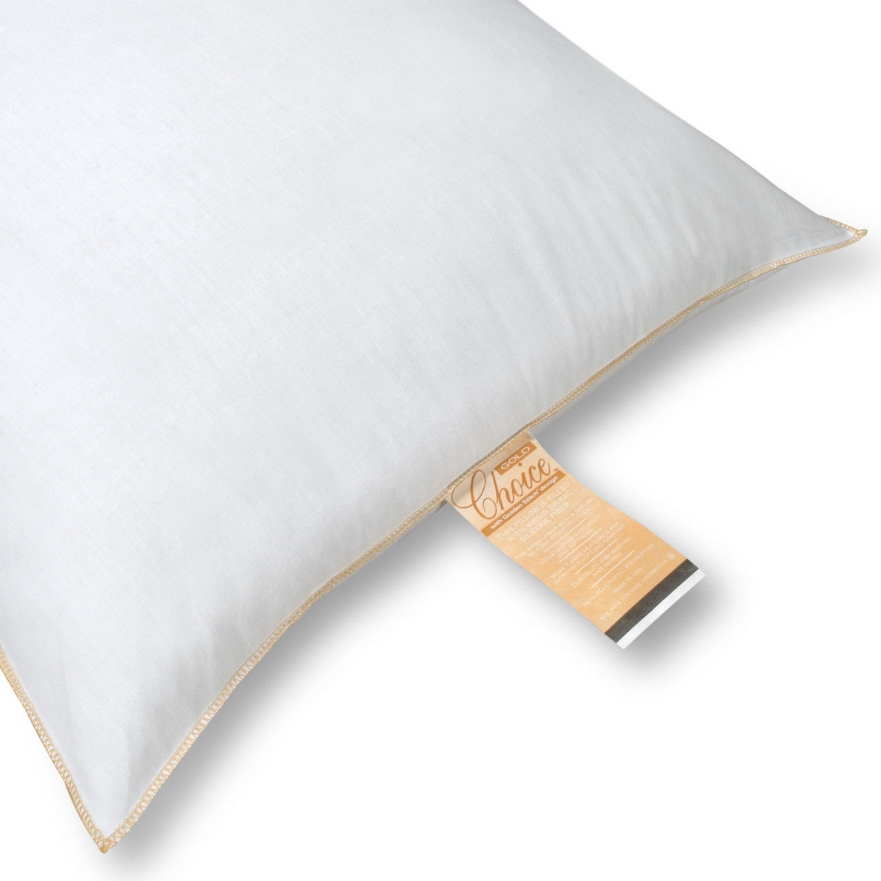 Can you specify the key feature that distinguishes gold choice pillows?