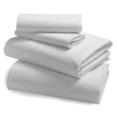 What is the GSM of the microlux fabric used in the Royal MicroLux Sheets and Pillowcases, White?