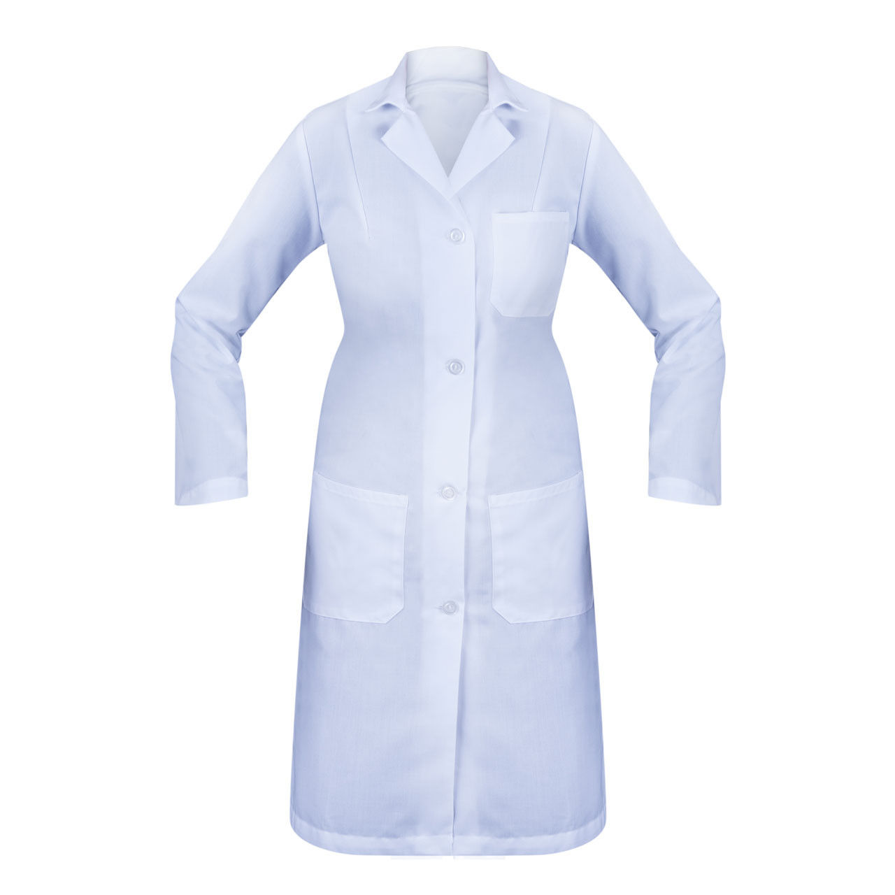Female Lab Coat, 3 Pocket, LS, Buttons Questions & Answers