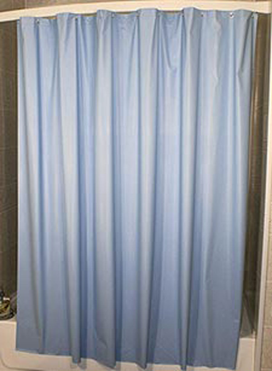Are there any unique features of the Vintaff vinyl curtain for showers?