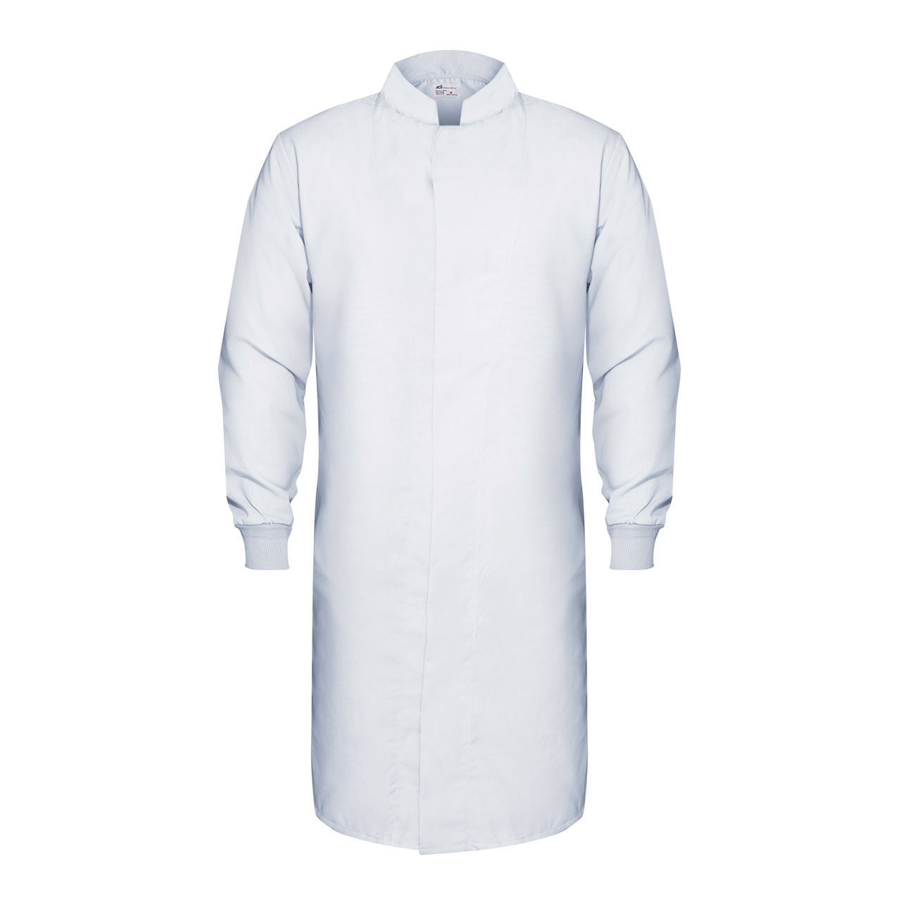 How many times can the lab coat be laundered industrially?