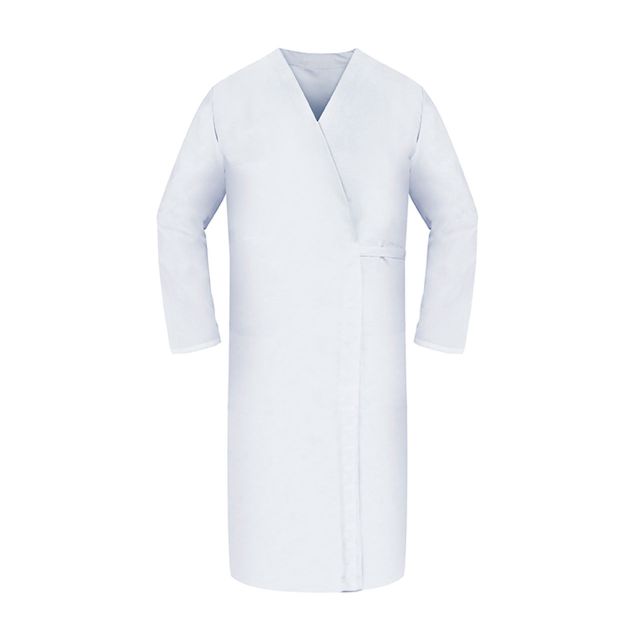 What is the weight of the fabric used in the white smock of HACCP LS Wrap?