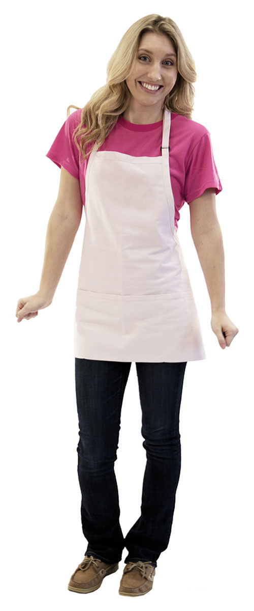 What is the material of the Fame F10 adjustable aprons with 3 pockets?
