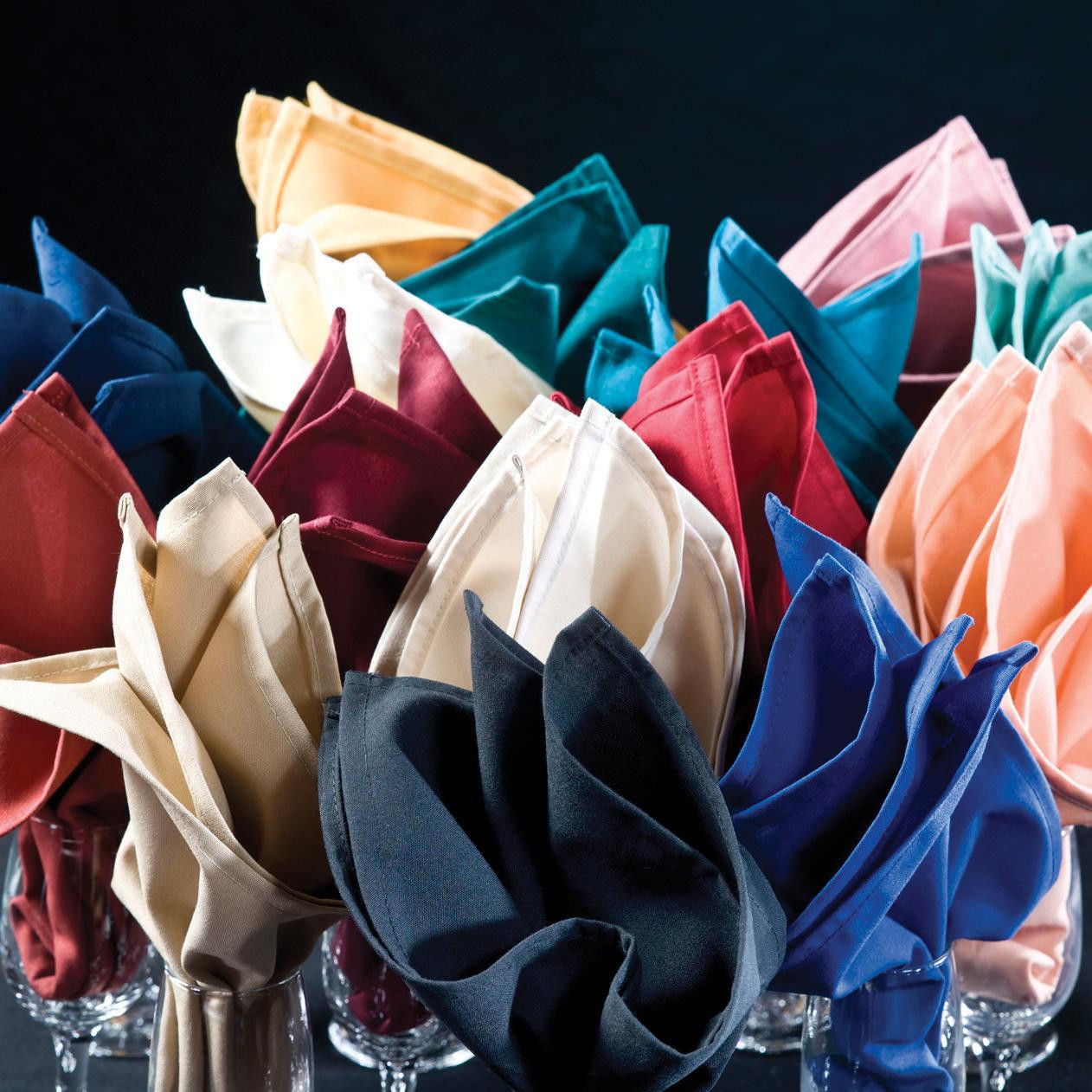 How well do the napkins retain color?