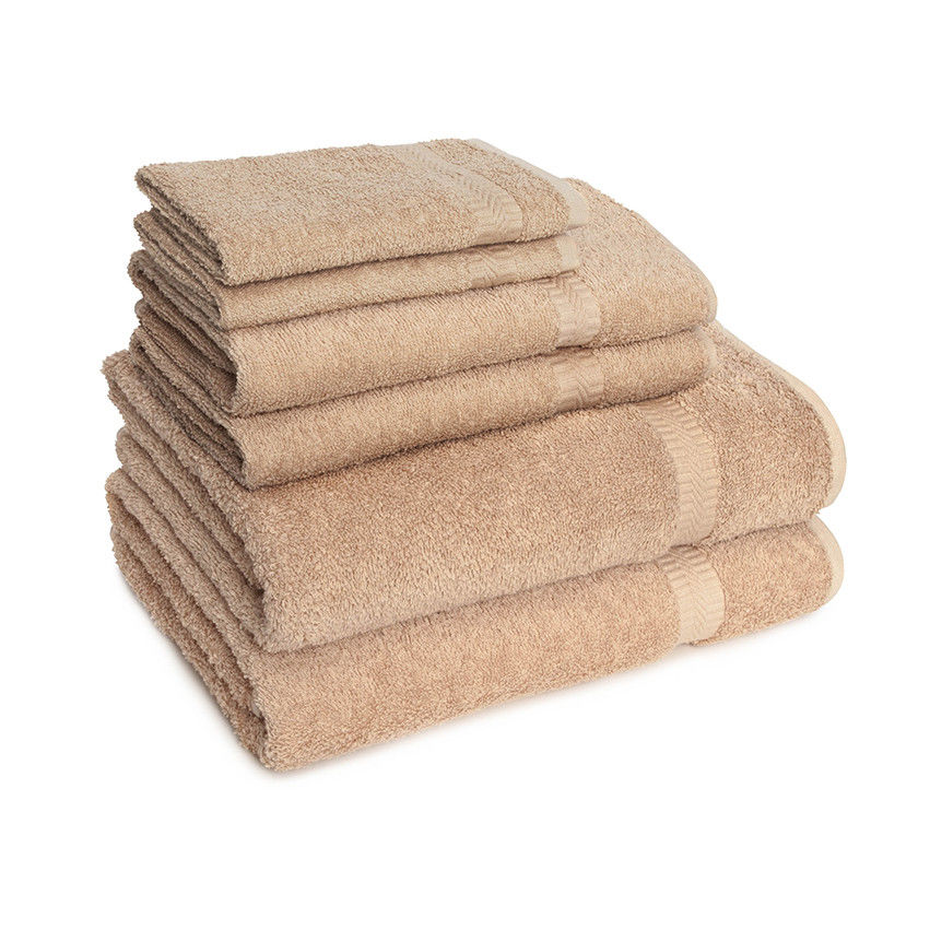 How does the towel collection meet hotel industry standards?