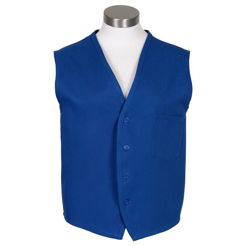 Unisex Vest, Royal Blue Questions & Answers