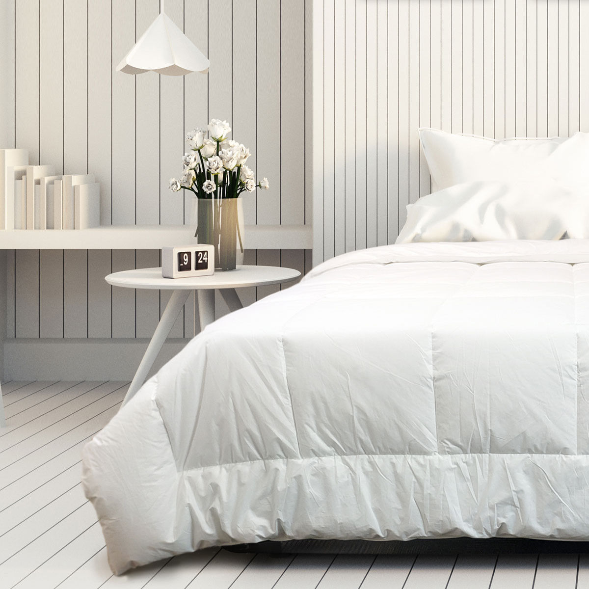 Would a light weight duvet insert enhance your bedding collection?