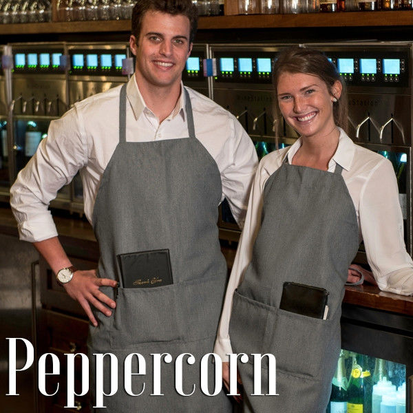 Are the Craft Collection Bib Aprons ideal for restaurants, bars, and hotels?
