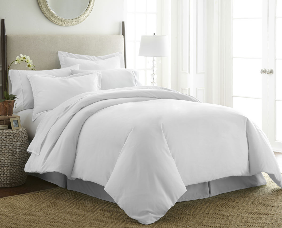 3-Piece Solid Duvet Cover Set by ienjoy Home Questions & Answers