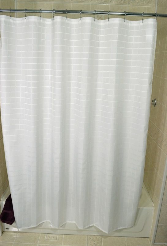 What material is the Millennium Shower Curtain made of?