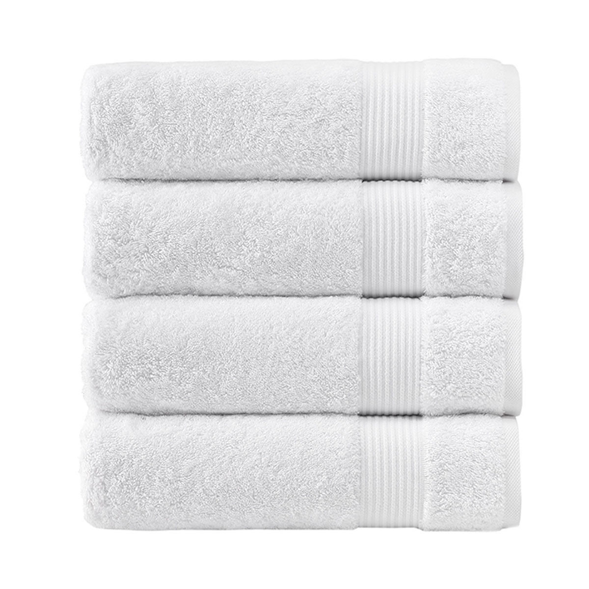 What fabric is used for the bulk Turkish blankets in the Amadeus Turkish White Towel Collection?