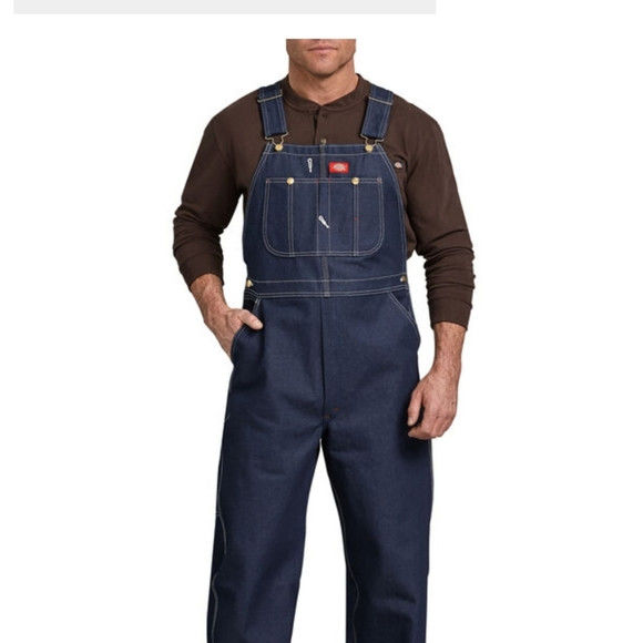 Are there size specifications for Dickies Indigo Bib Overalls - 8329NB?
