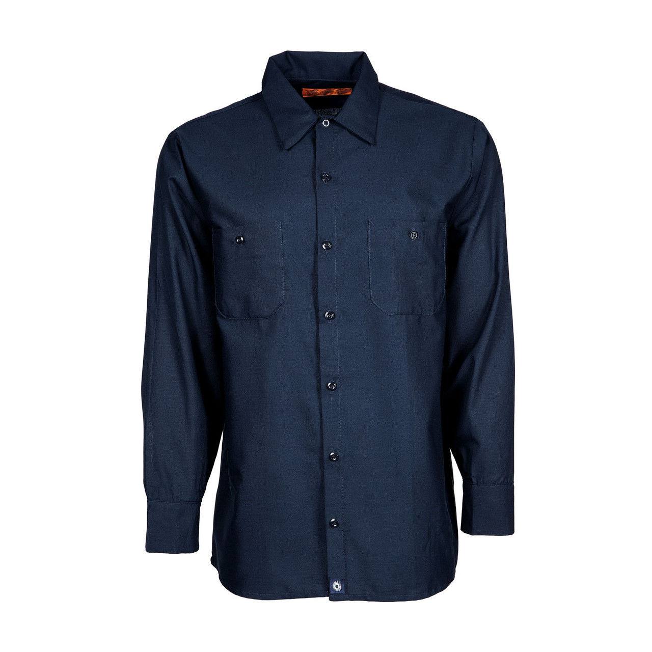 How do you pair a navy blue shirt for men?