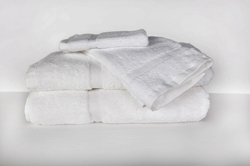 Where is the blc textiles rsvp collection's Dobby Border Towels made?