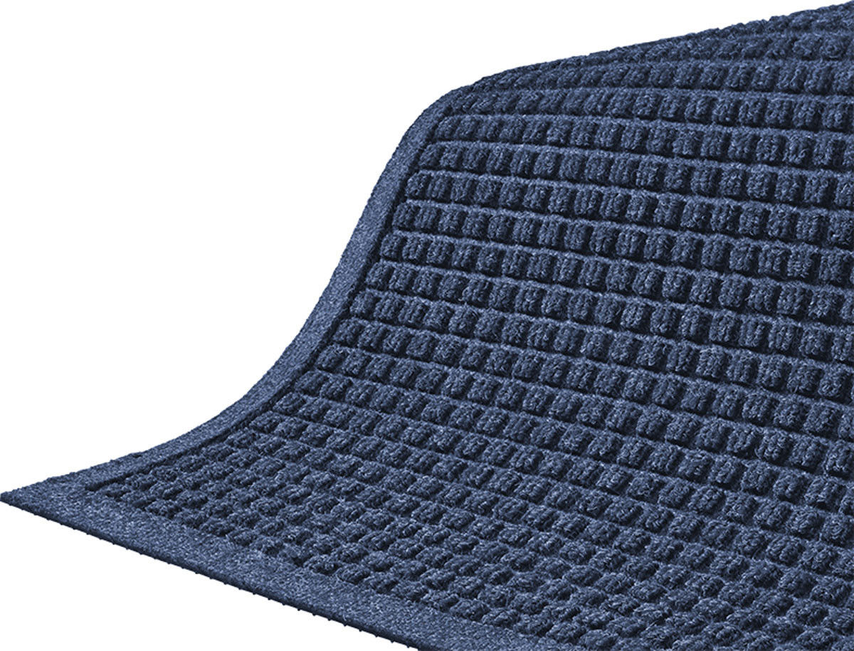 What is the design feature of the WaterHog® mats?