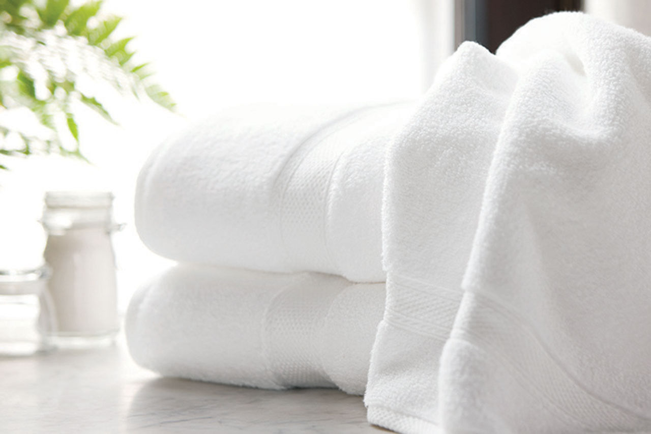 How can I experience the true texture and softness of the towels?