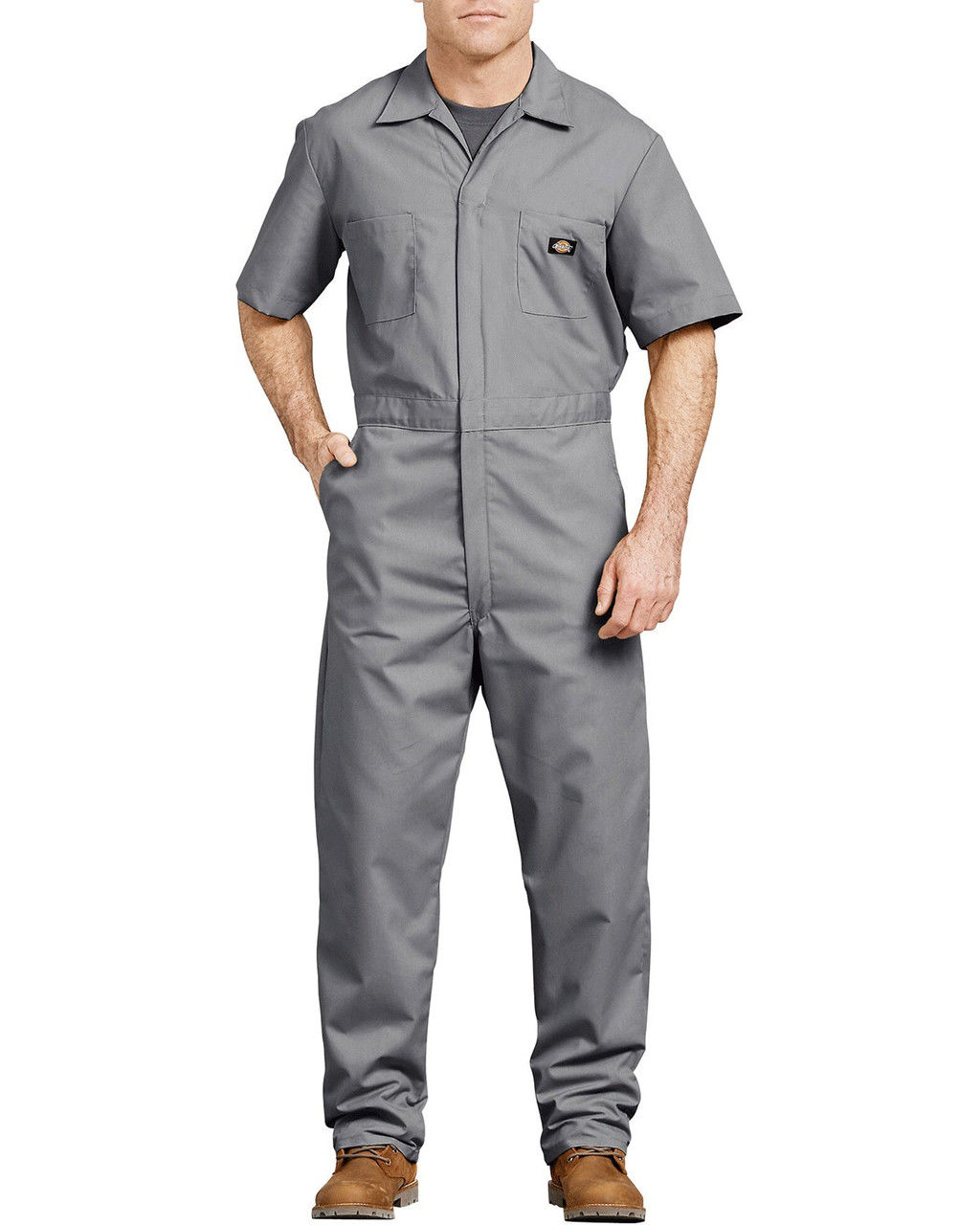 Dickies Short Sleeve Coveralls, Gray Questions & Answers