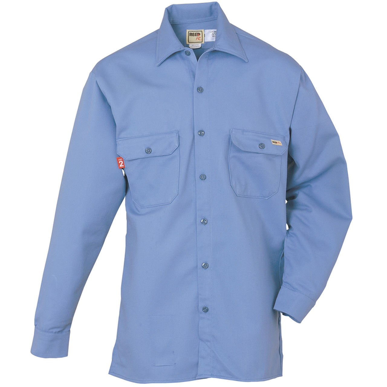 Flame Resistant Light Blue Work Shirts Questions & Answers