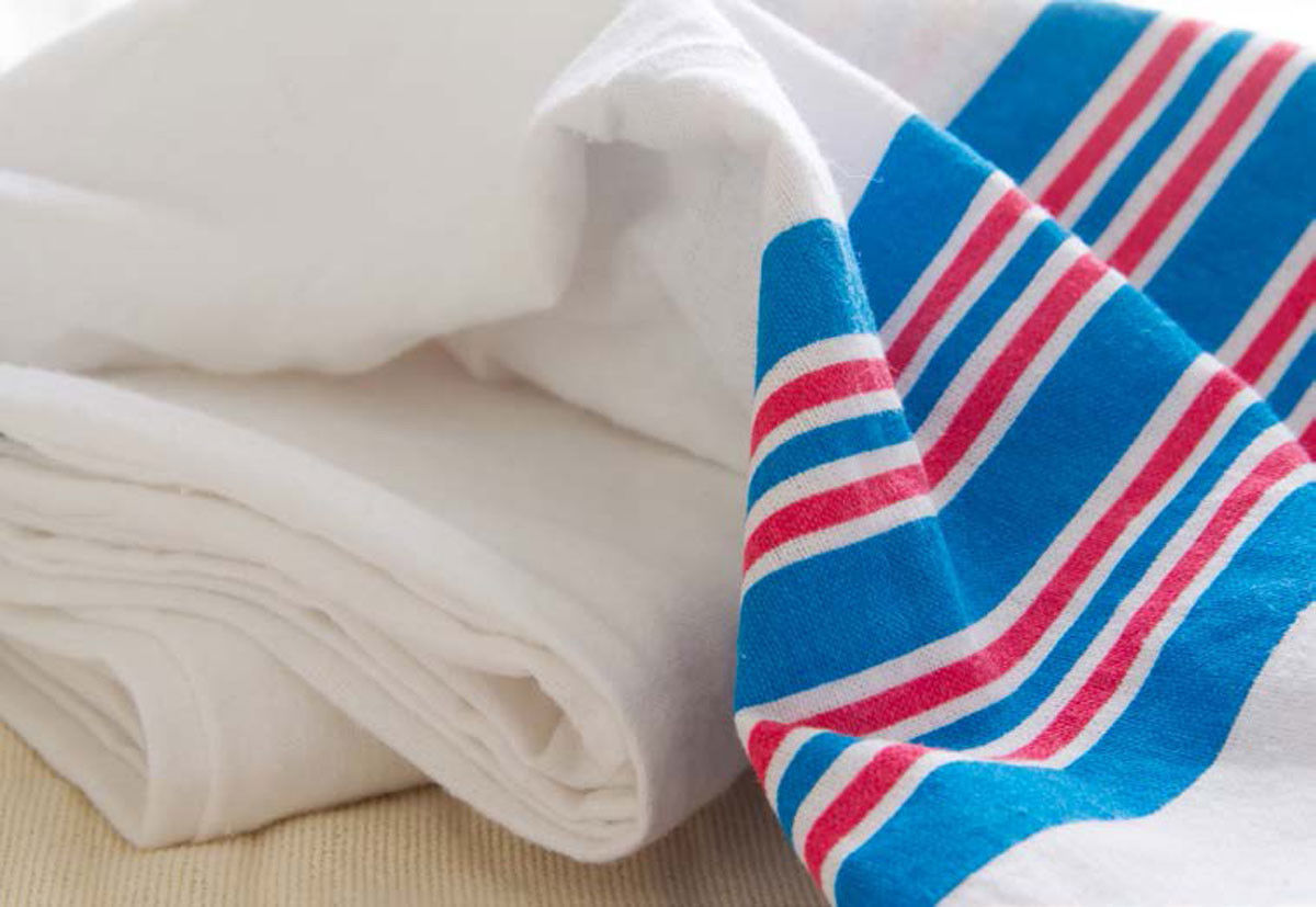 Why do hospitals all use the same baby blanket?