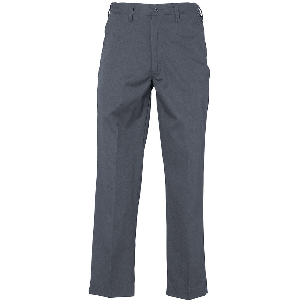 REEDFLEX 100% Wrinkle Resistant Cotton Charcoal Grey Work Pants, 382P Questions & Answers