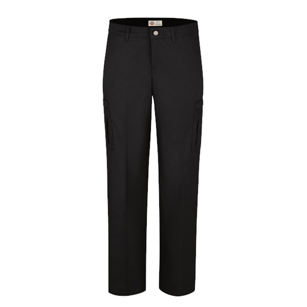 Do black Dickies cargo pants for women feature easy care stain release?