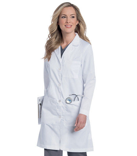 Why do laboratory gowns go white?