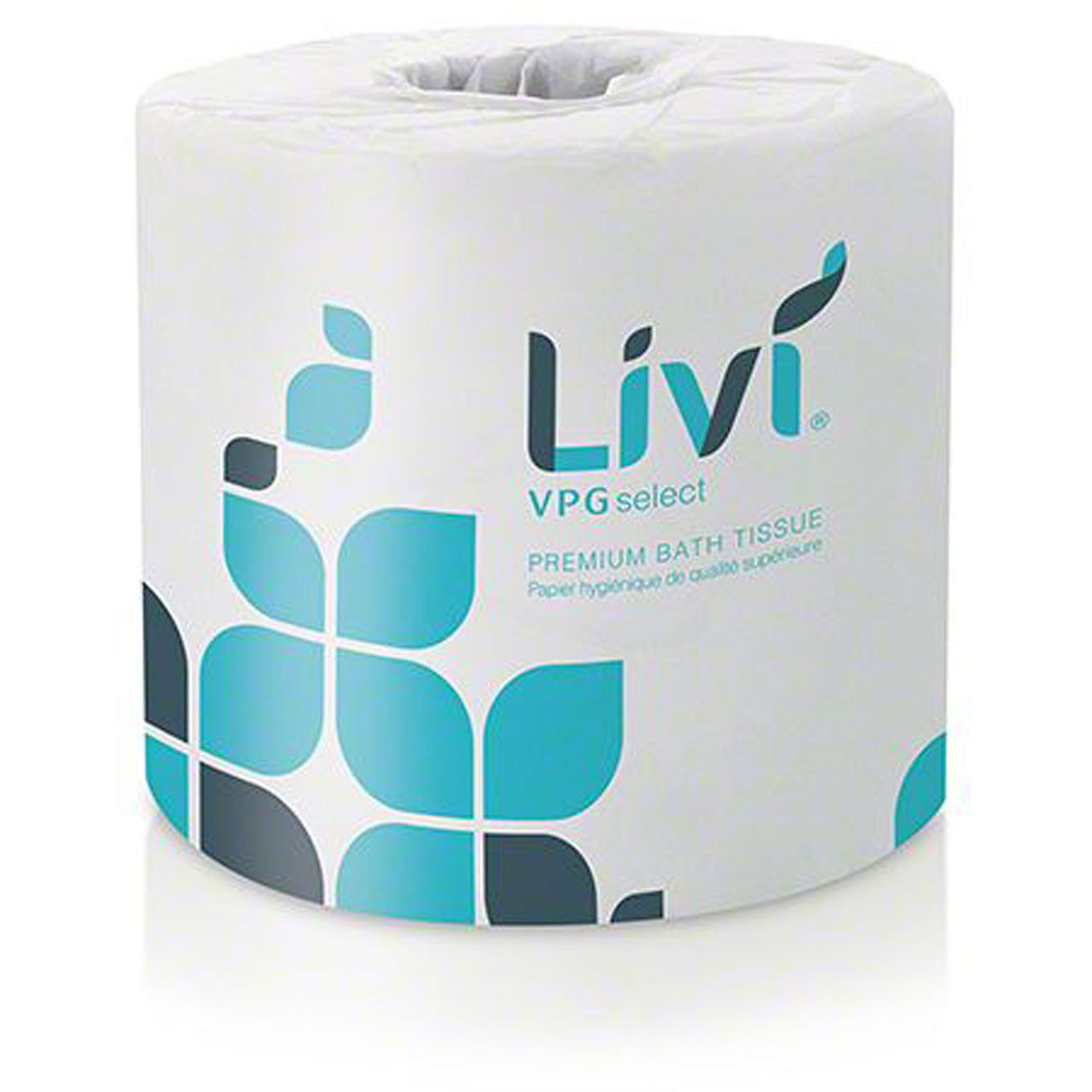 How many sheets does each roll of Solaris Paper Livi VPG Select Toilet Tissue 2/ply contain?