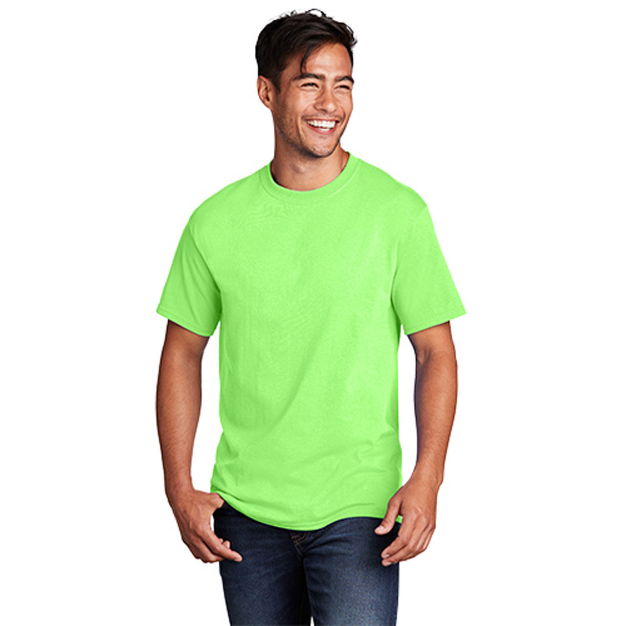 Does the neon green shirt have a specific model number?