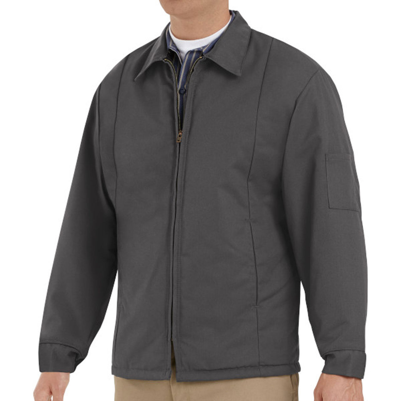 Red Kap Men's Perma-Lined Panel Jacket, JT50 Questions & Answers