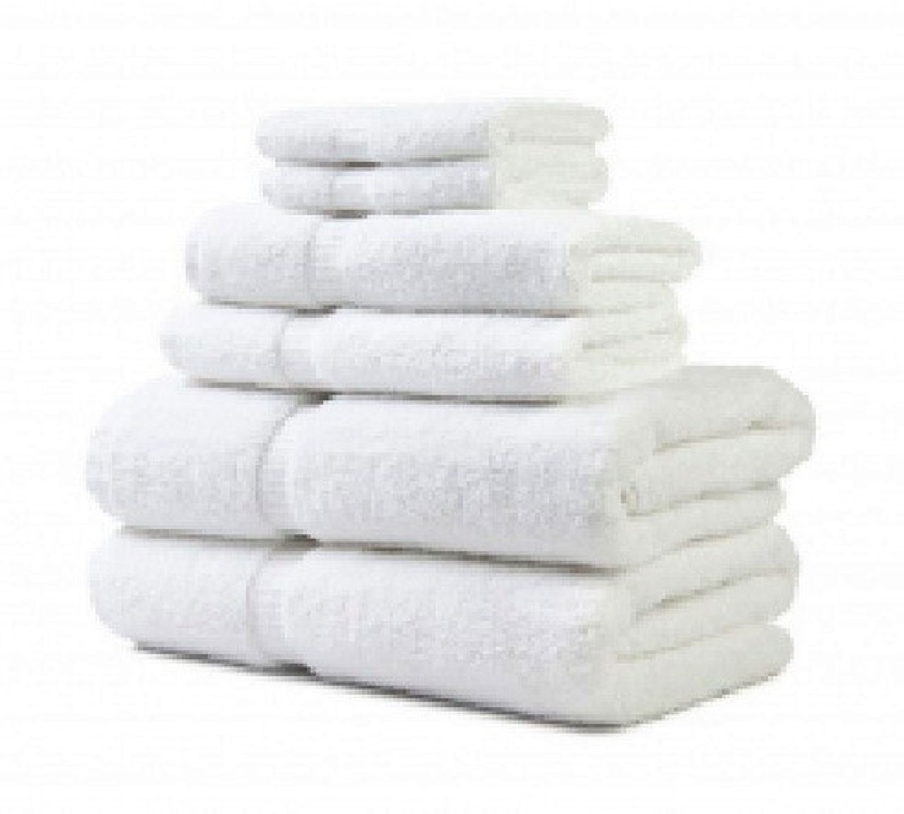 Bulk Bath Towels White Dobby Border Questions & Answers