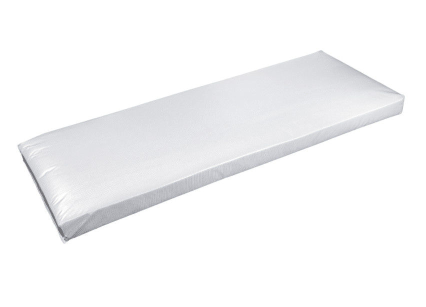 What are the dimensions of the JS Fiber prison mattress?