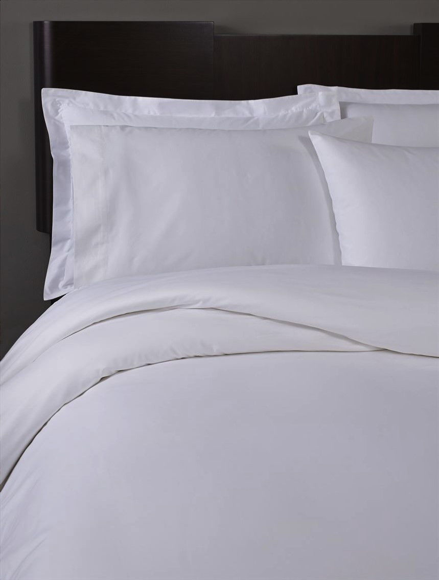 What is the material composition of the Flat Sheet in the T-300 luxury hotel linens?