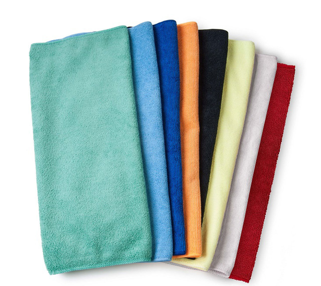 Are 300gsm microfiber towels safe for all surfaces?