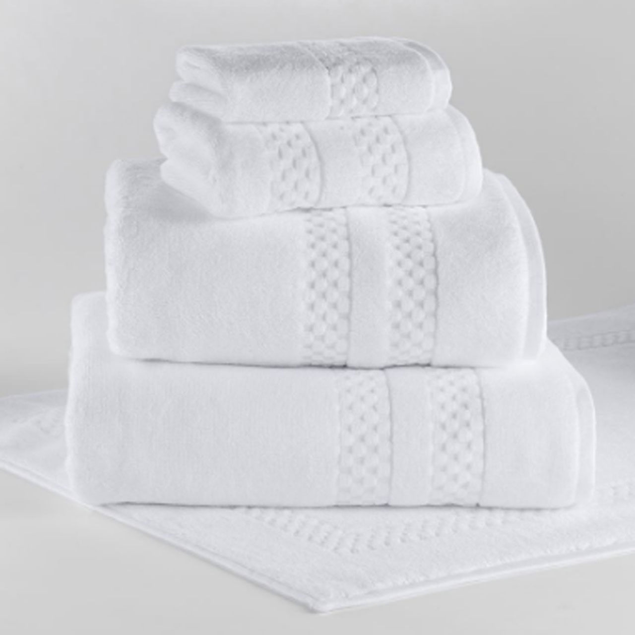 White Classic Hotel Collection Towels - 100% Cotton Questions & Answers